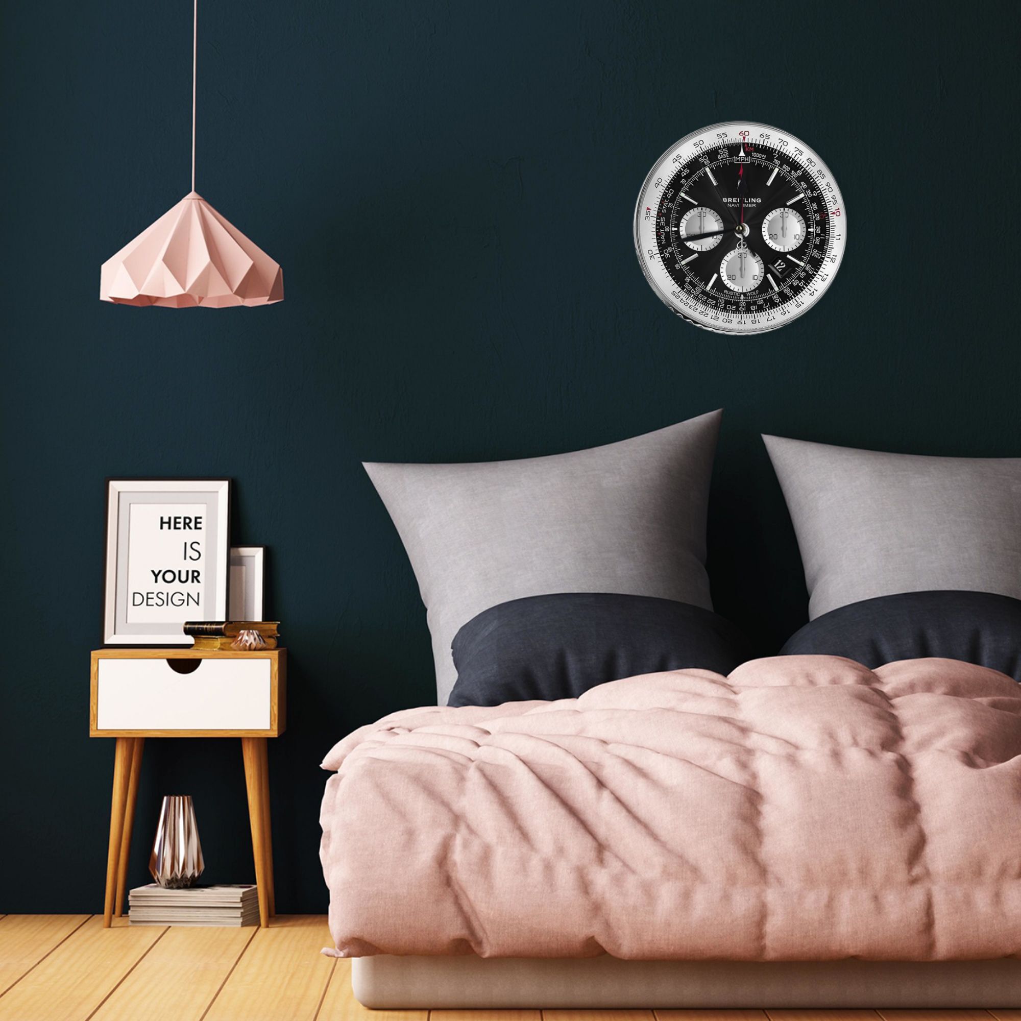 Relógio de parede de luxo pret - Luxury Watch Wall Clock avaliação e preço
