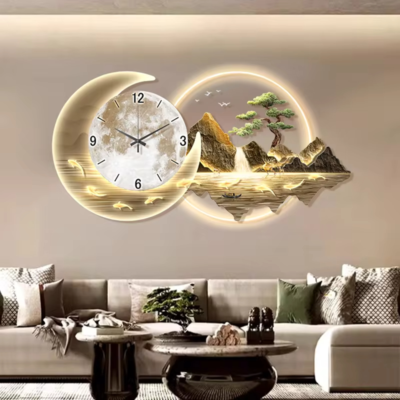 Relógio de parede estético sil - Luxury Watch Wall Clock avaliação e preço