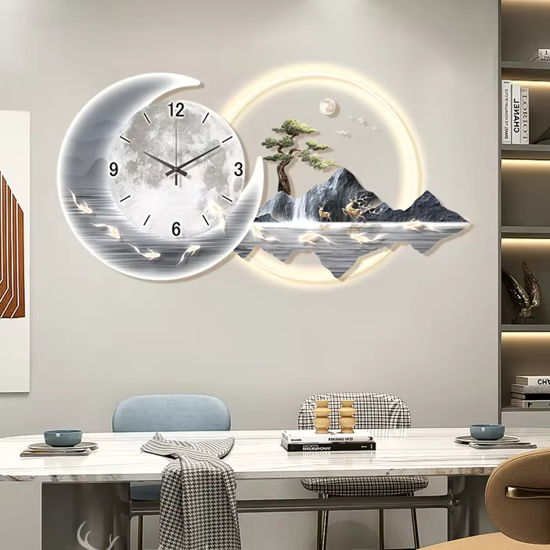 Relógio de parede estético sil - Luxury Watch Wall Clock avaliação e preço