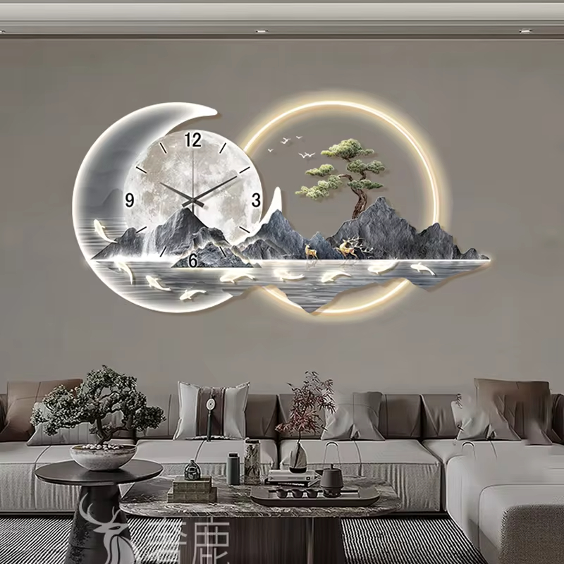 Relógio de parede estético sil - Luxury Watch Wall Clock avaliação e preço