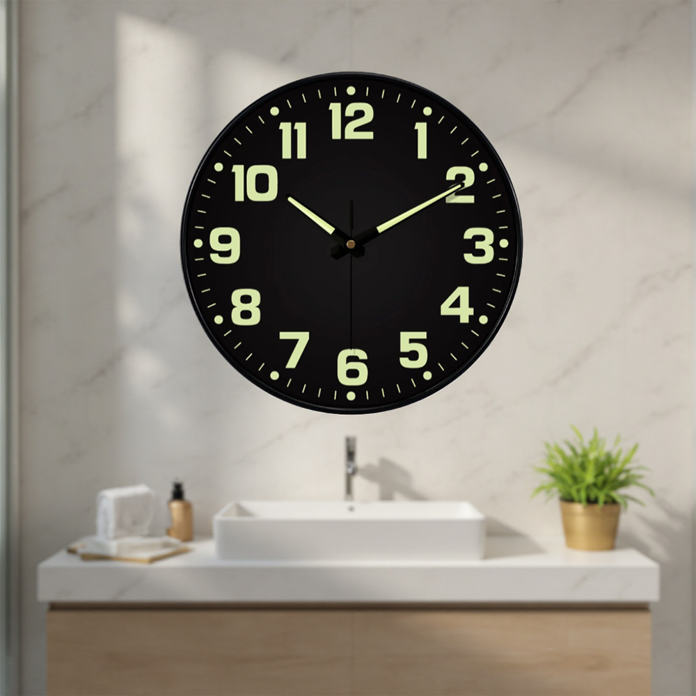 1 pc relógio de parede luminos - Luxury Watch Wall Clock avaliação e preço