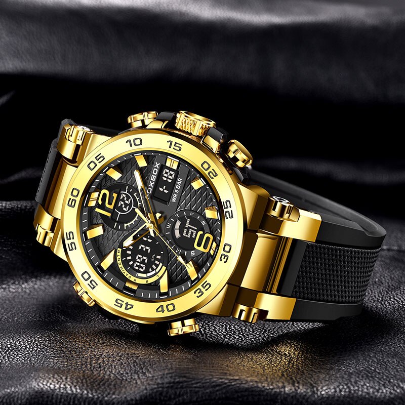 FOXBOX-Relógio de negócios imp - Luxury Watch Zone avaliação e preço