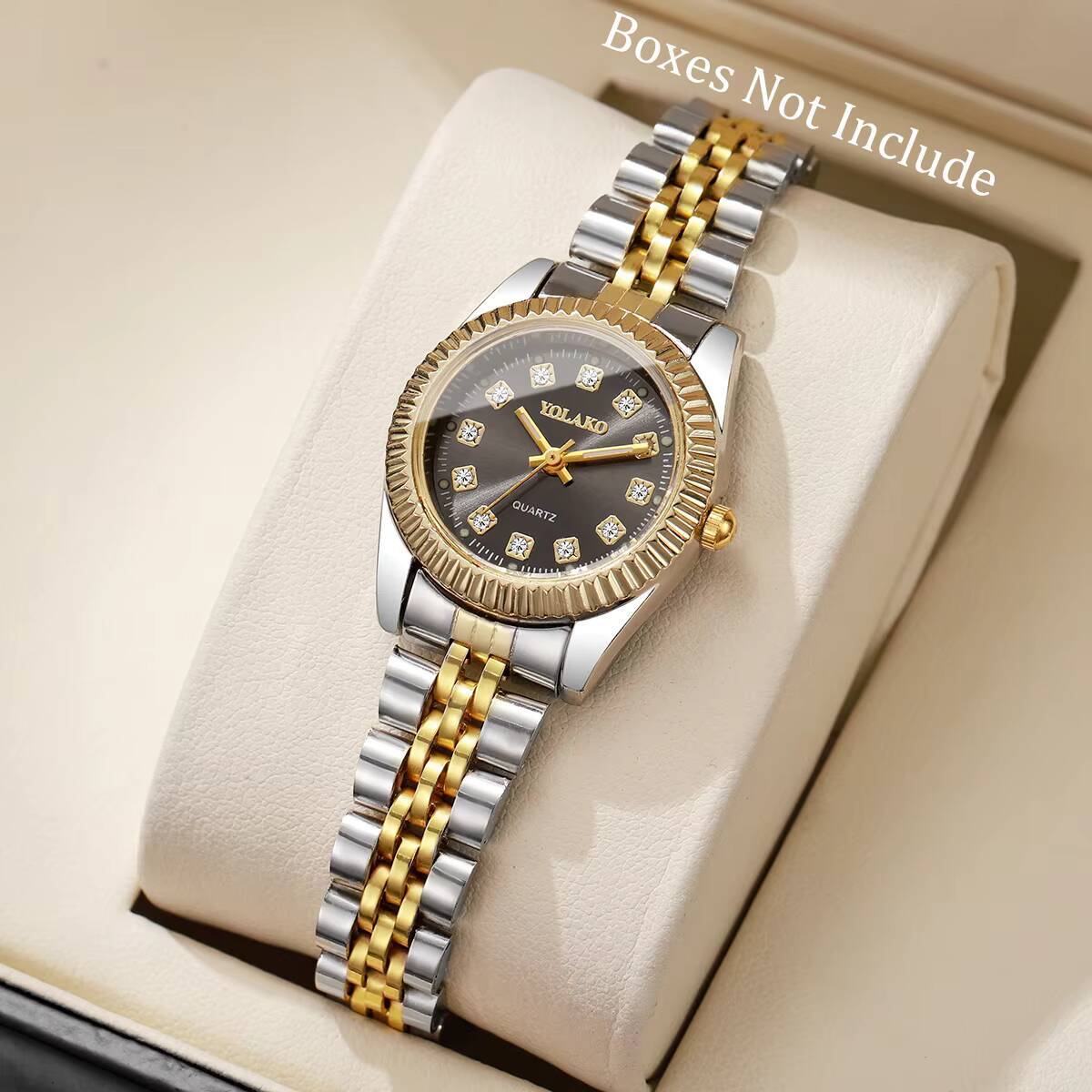 Relógio feminino de quartzo co - Luxury Watch Holder avaliação e preço