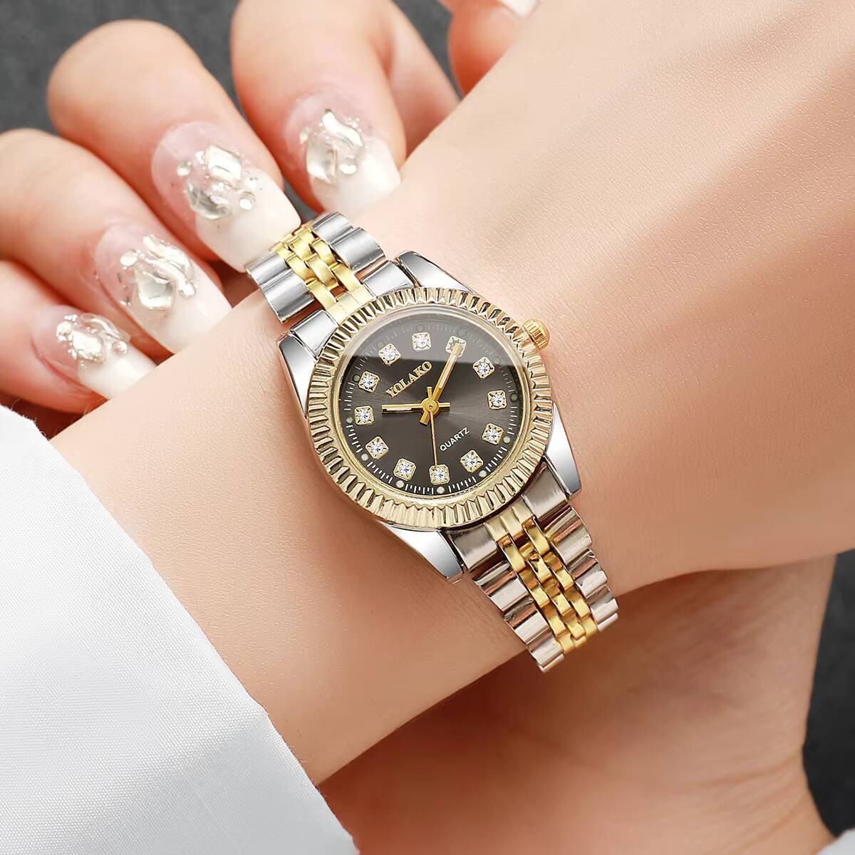 Relógio feminino de quartzo co - Luxury Watch Holder avaliação e preço