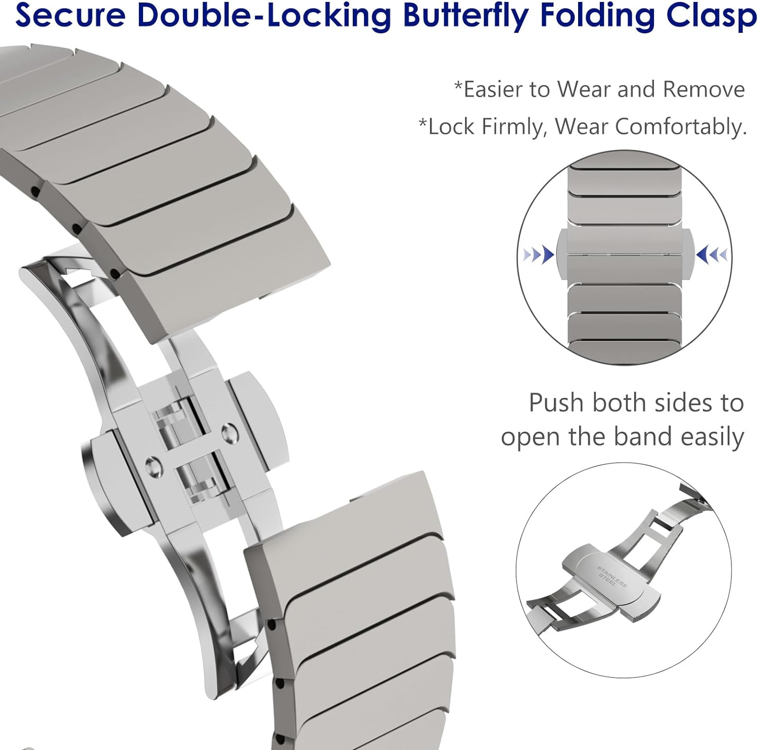 Ultra 3 2 cor de titânio para  - Luxury Watch Apple Bands avaliação e preço