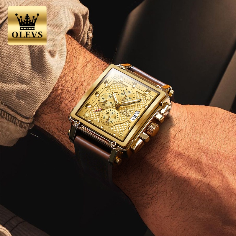Relógios Masculinos da Marca O - Luxury Watch Square avaliação e preço