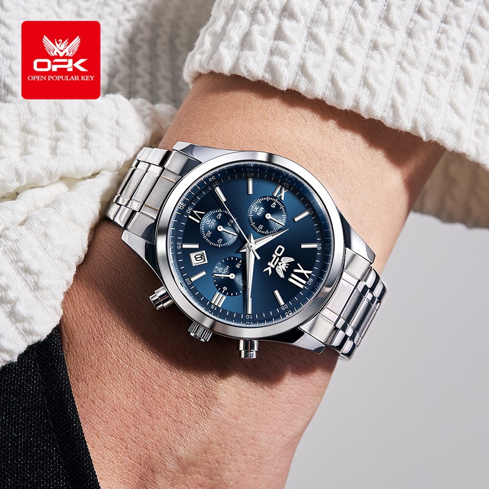 OPK 6052 Relógio Masculino Dat - Luxury Watch Zone avaliação e preço