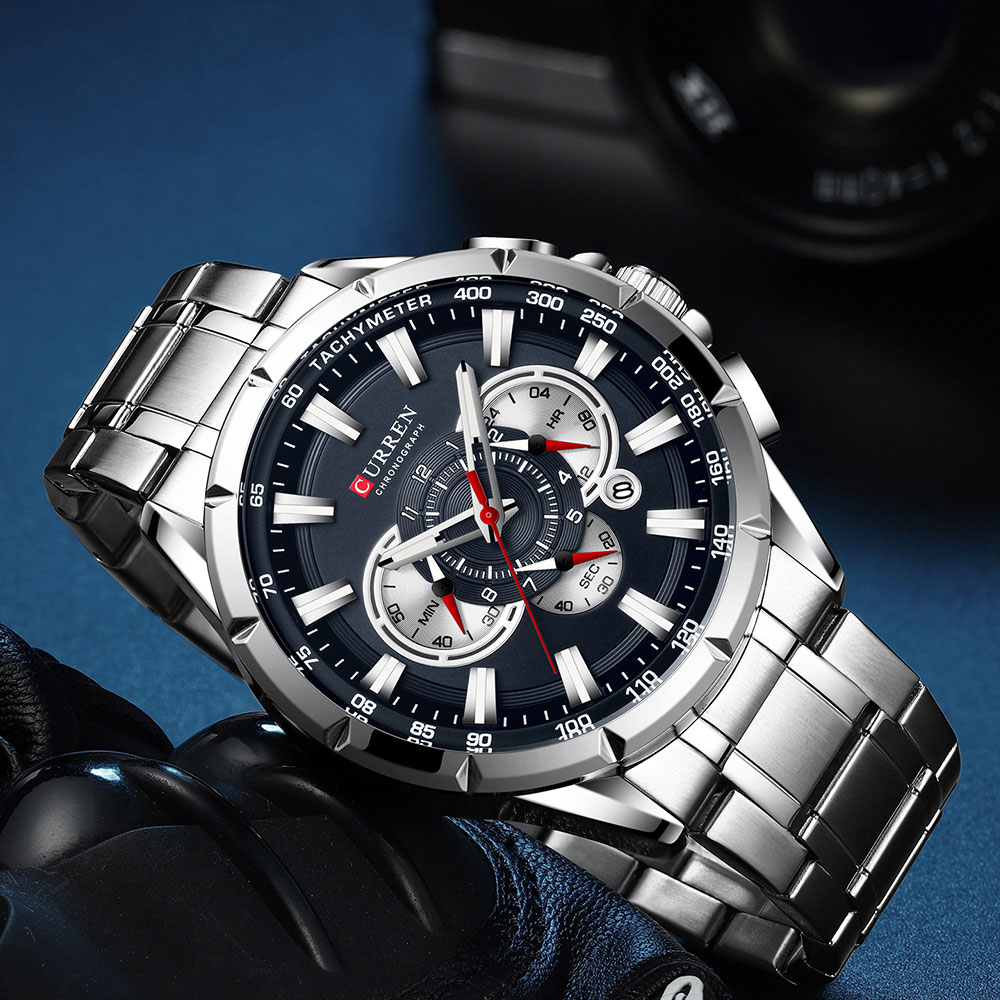 Curren novo esporte casual cro - Luxury Watch Hublot avaliação e preço