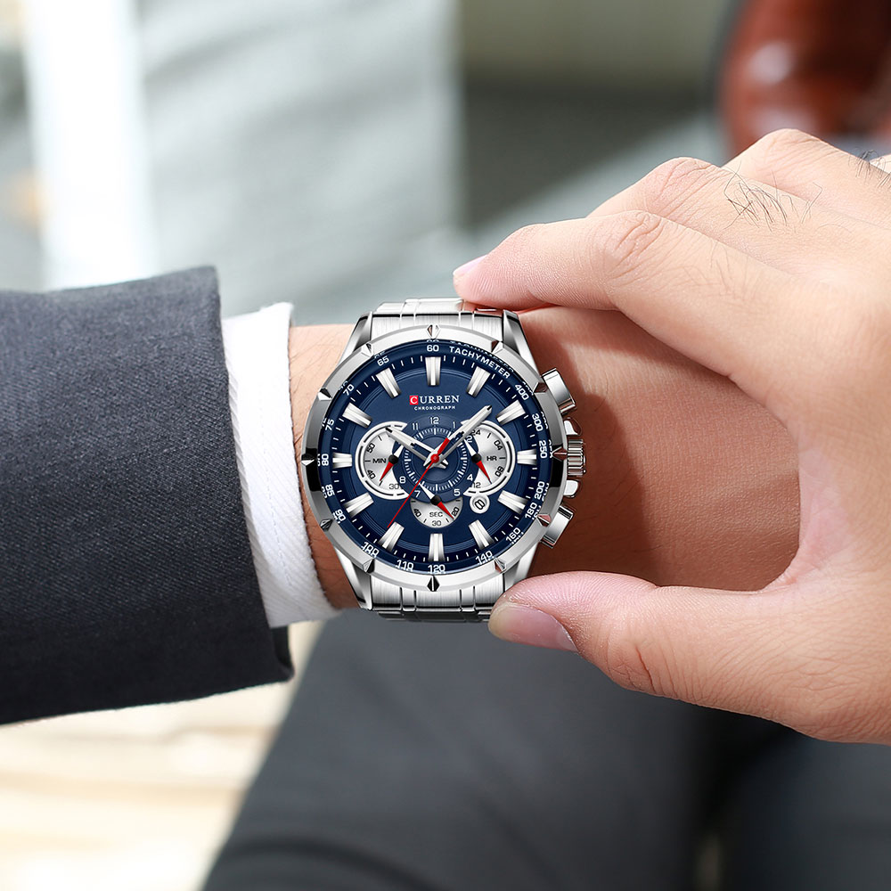 Curren novo esporte casual cro - Luxury Watch Hublot avaliação e preço