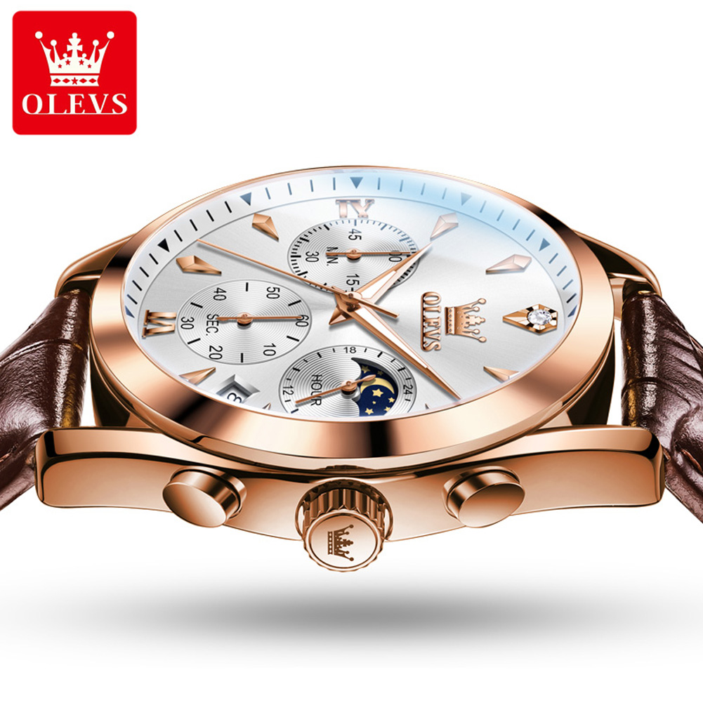 Olevs marca nova moda relógio  - Luxury Watch Affordable avaliação e preço
