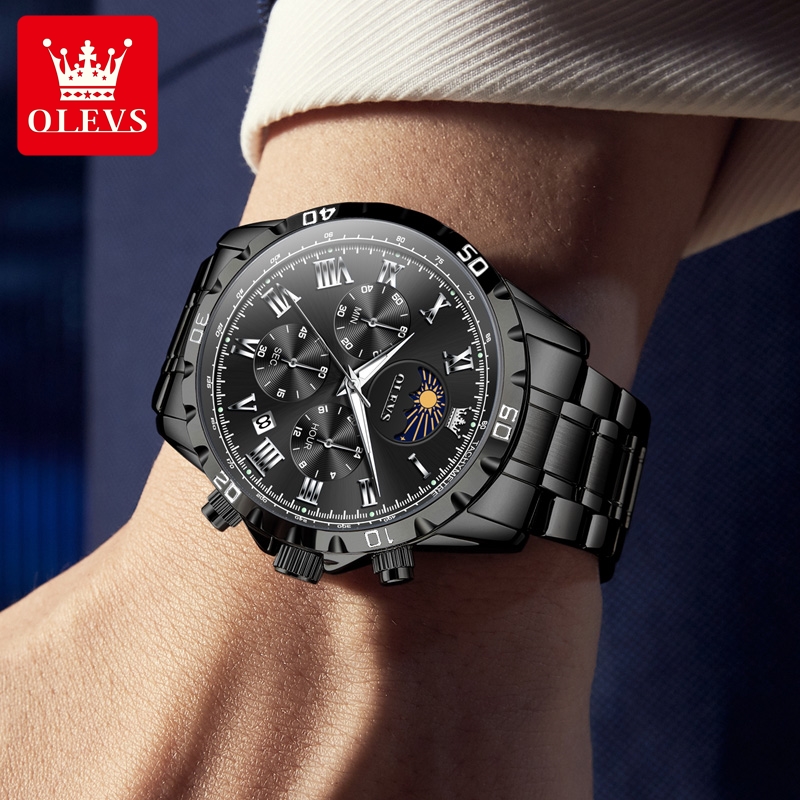 Olevs 2950 relógio masculino m - Luxury Watch Zone avaliação e preço