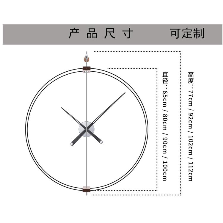 Relógio de parede minimalista  - Luxury Watch Wall Clock avaliação e preço