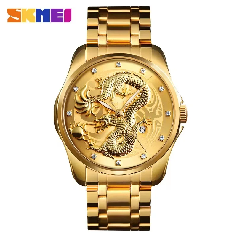 Skmei 9193 masculino 3bar à pr - Luxury Watch Hublot avaliação e preço