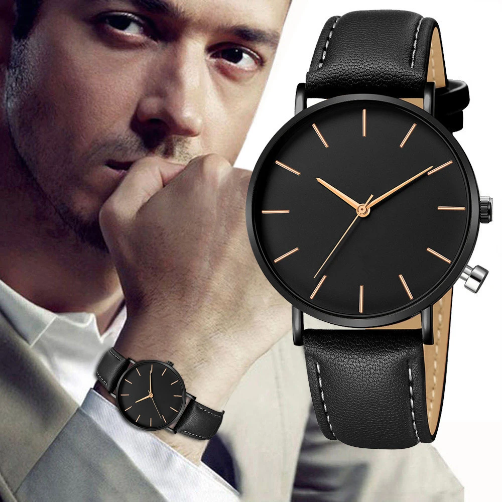 Estilo simples analógico quart - Luxury Watch Affordable avaliação e preço