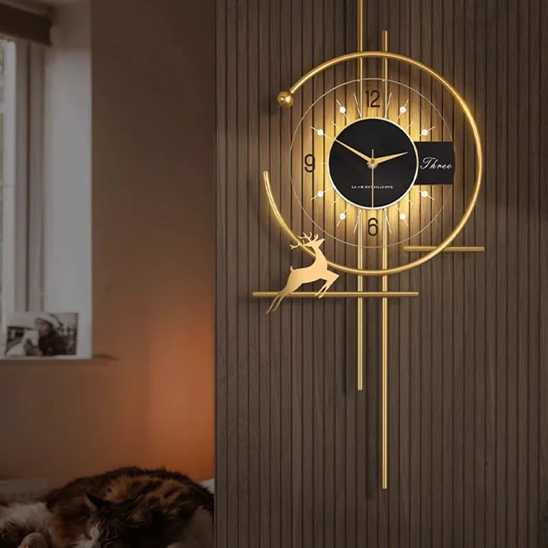 Popular sala de jantar relógio - Luxury Watch Wall Clock avaliação e preço