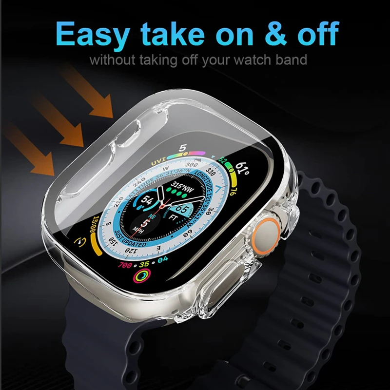 Vidro + capa para apple watch  - Luxury Watch Apple Bands avaliação e preço